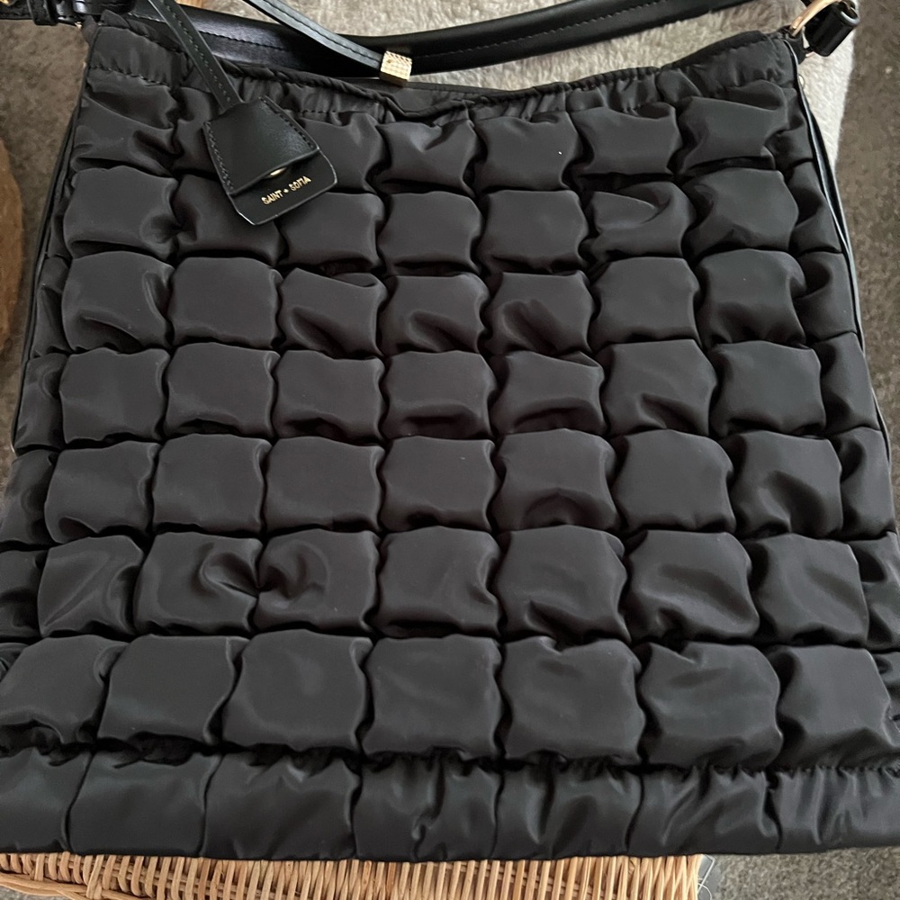 Saint + Sofia quilted bag